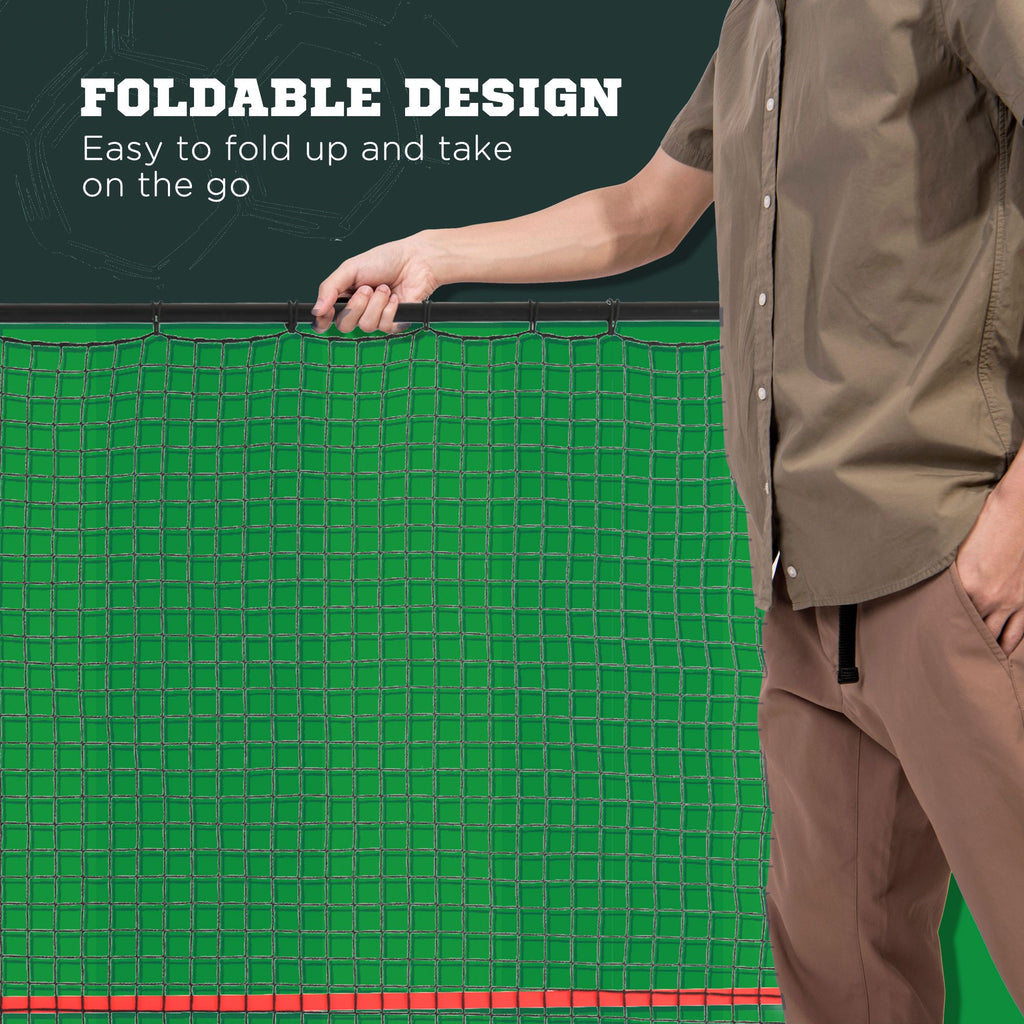 Soccer Rebounder Net – Adjustable & Foldable Multi-Sport Training Goal