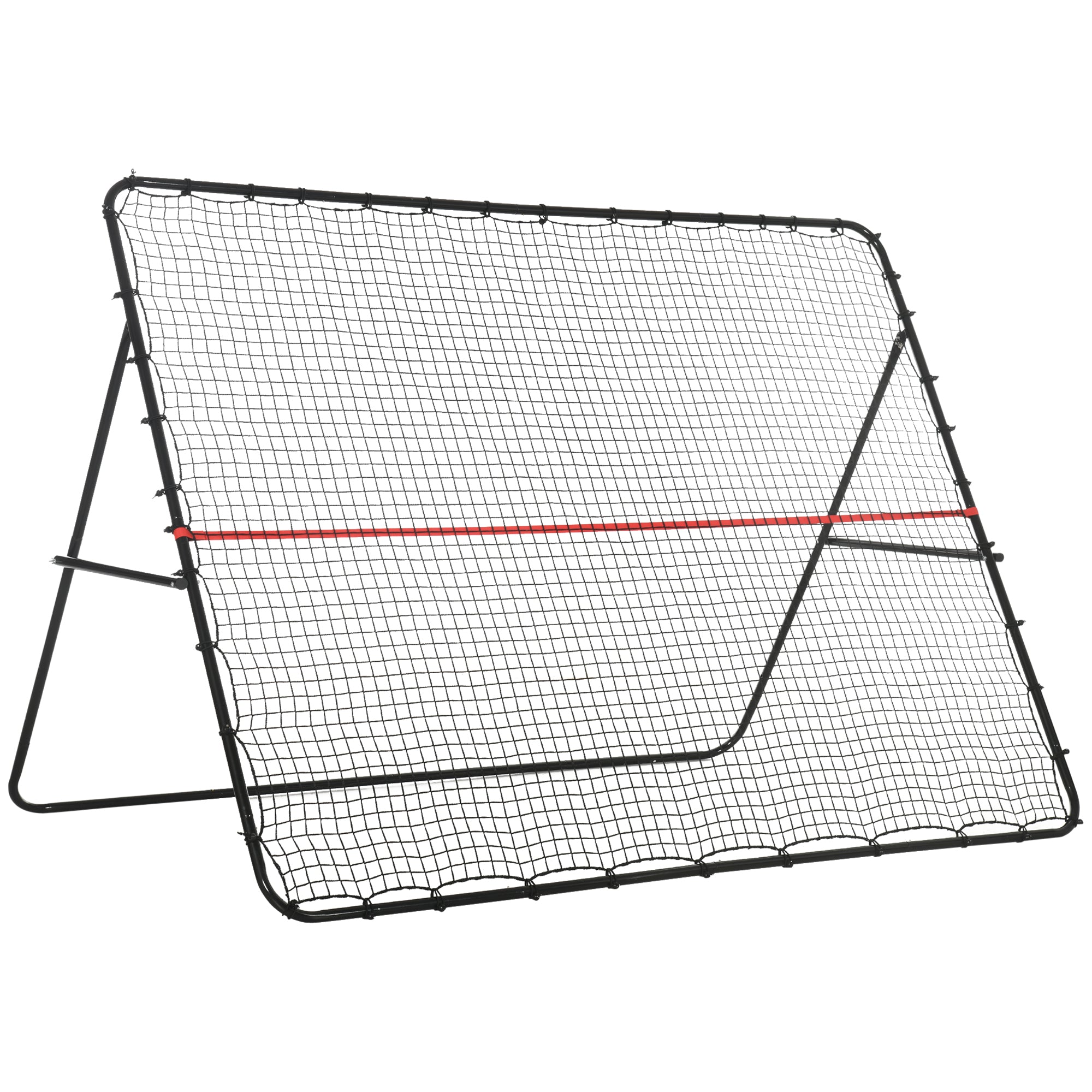 Soccer Rebounder Net – Adjustable & Foldable Multi-Sport Training Goal