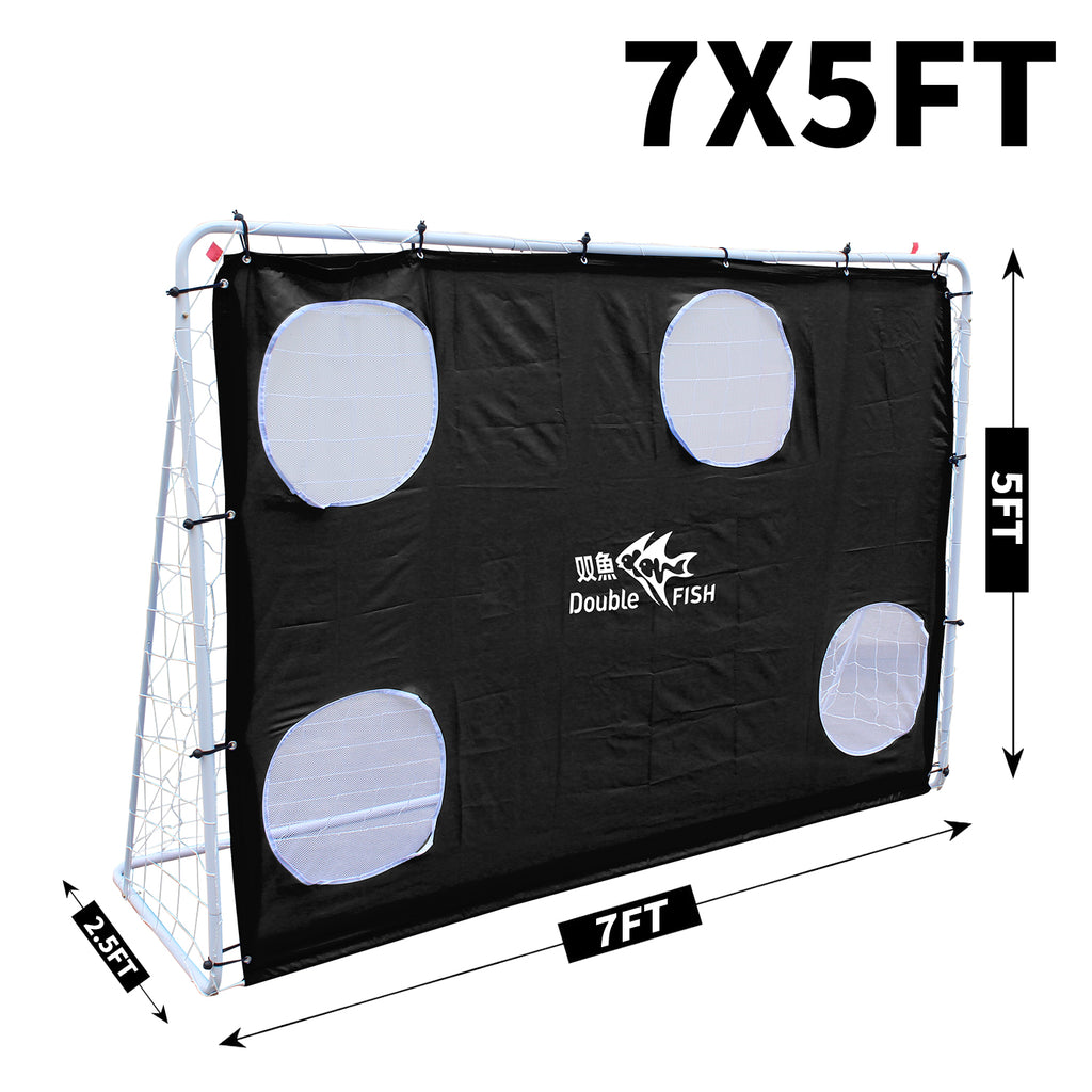 Double Fish Professional Soccer Goal Net – 7.5ft x 5ft