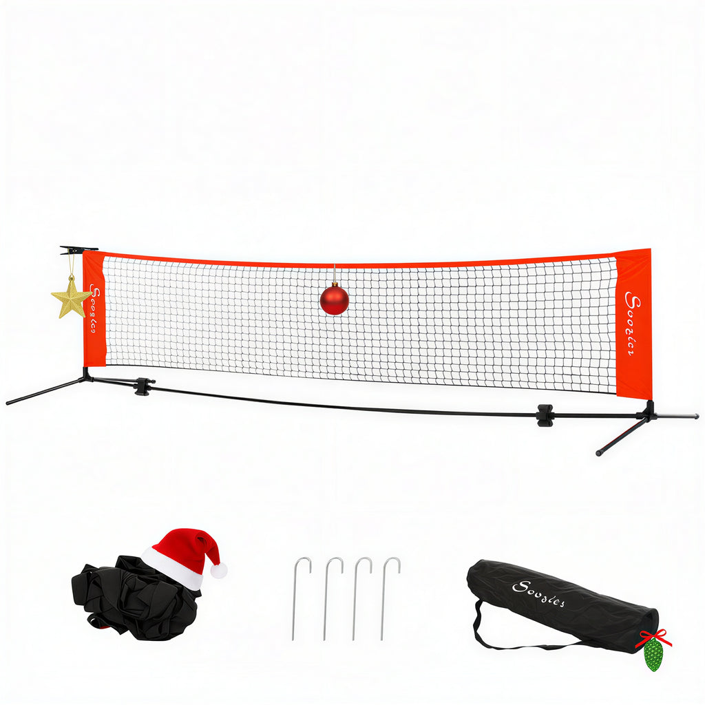 10ft Portable Multi-Sport Net | Soccer Tennis, Pickleball & Badminton